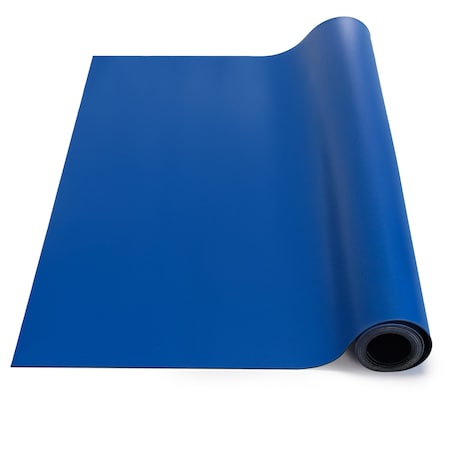Bertech ESD Anti-Static Soldering Rubber Mat Roll, 2.5 Ft. x 20 Ft., Blue 2059S-2.5x20B